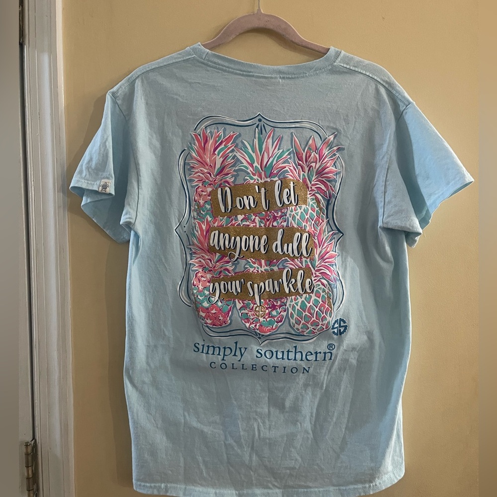 Simply Southern “Don’t let anyone dull your sparkle” t-shirt